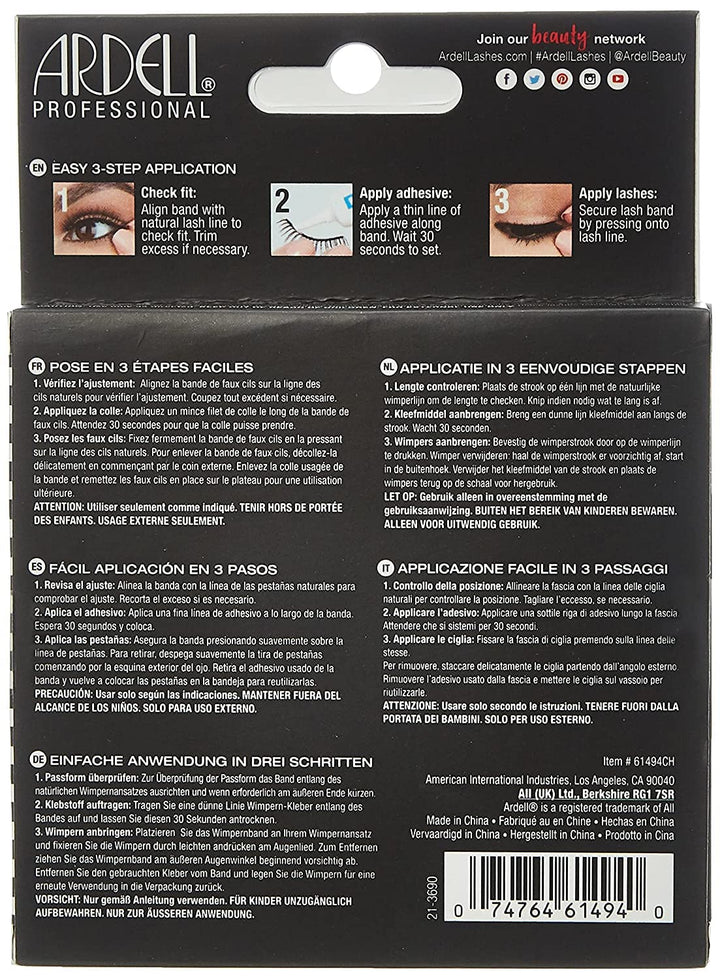 Ardell Paquete de 2 pestañas postizas Demi Wispies