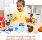 Melissa & Doug Disney Snacks & Popcorn - Juego de comida