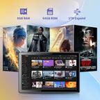 BYYBUO Tablet de 10.1 pulgadas Android 14 Tablets, 6GB RAM+64GB