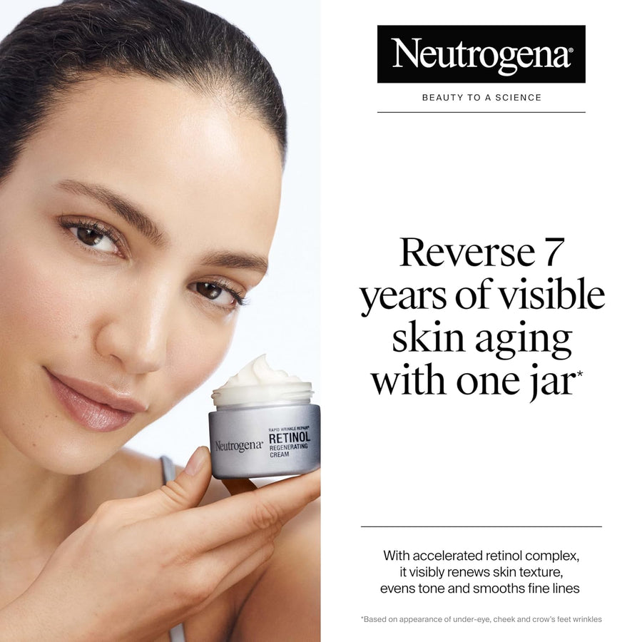 Neutrogena Hidratante facial de retinol de reparación rápida de arr...