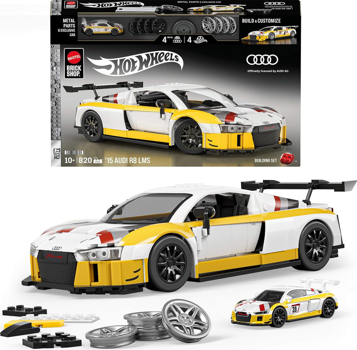 Mattel Brick Shop Hot Wheels Elite Series - Juego de