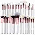 Set de brochas de maquillaje profesional 32 piezas de pelo de cabra