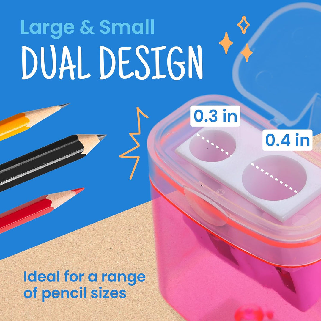 Craftzilla Sacapuntas de lápiz 100 unidades sacapuntas