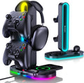Soporte para auriculares, soporte de controlador dual, cargador MagSafe