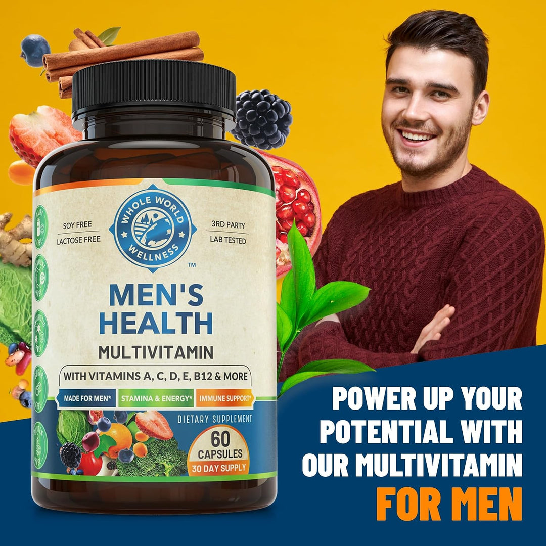 Whole World Wellness Suplemento multimineral multivitamínico diario...
