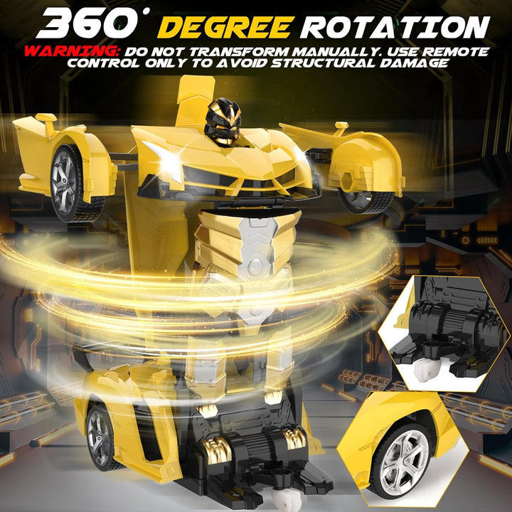 Dolanus Coche de Control Remoto - Transform Robot Coches RC, Juguet...