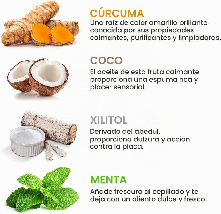 Himalaya Botanique Pasta dental blanqueadora antiplaca, sabor menta...