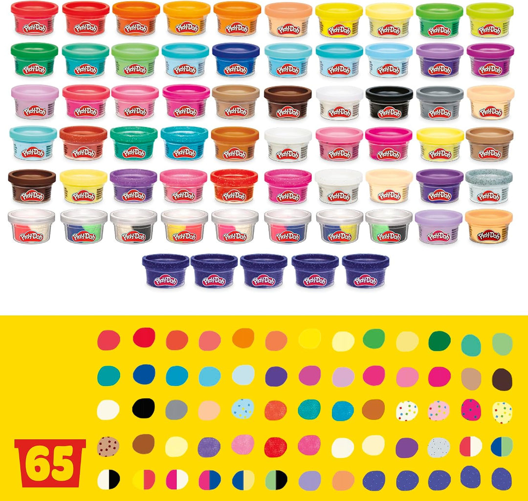 Play-Doh Ultimate Color Collection - Paquete de 65 compuestos de mo...