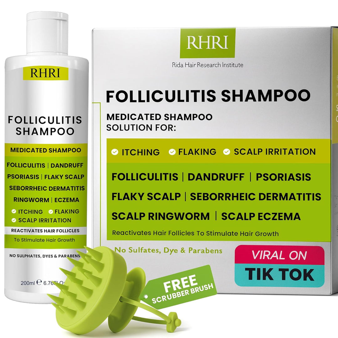 Champú para foliculitis | Champú antifúngico para dermatitis seborr...