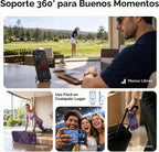 CASEKOO Texture Blue 360 Spin Soporte magnético para iPhone 18 Pro Max Case