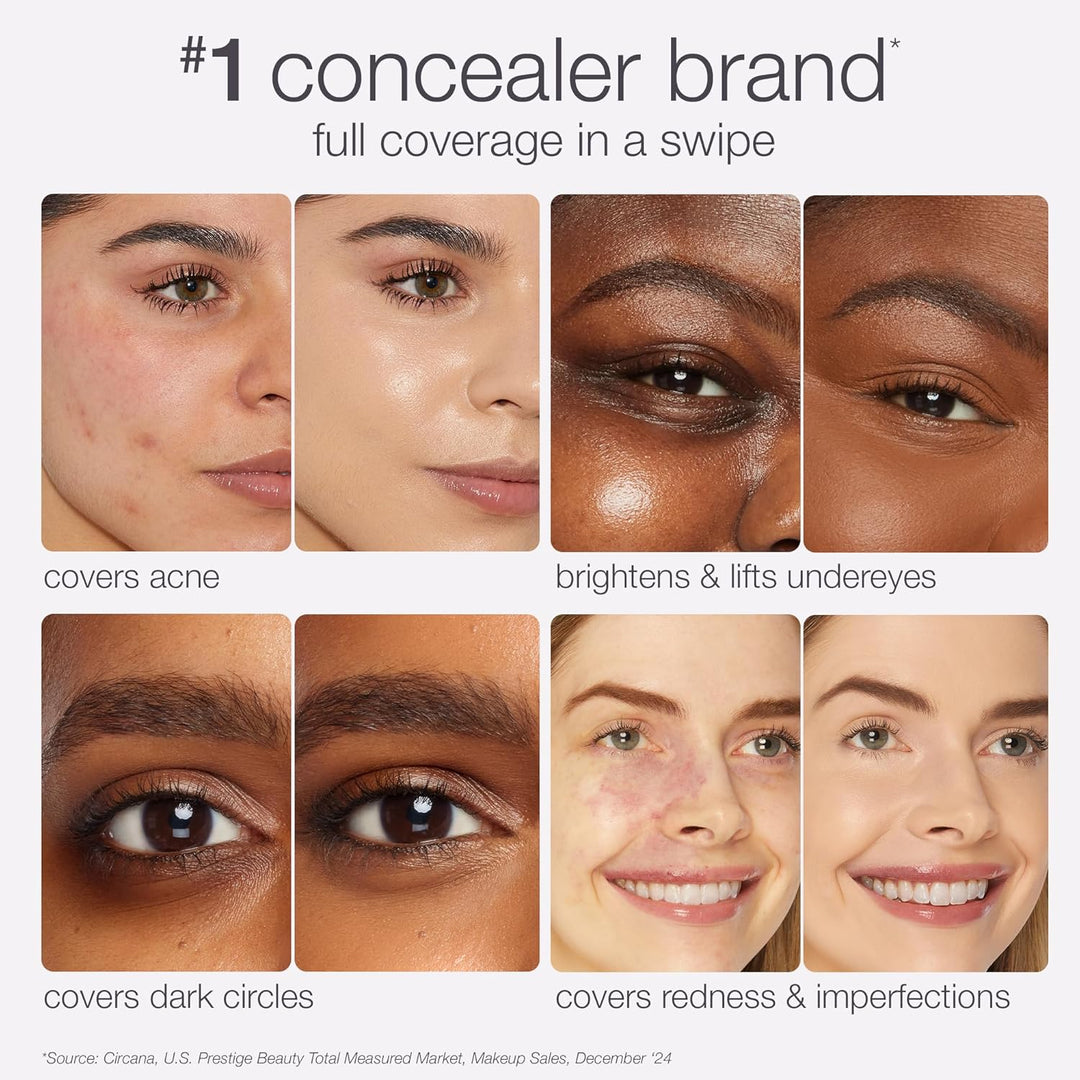 tarte shape tape corrector \u2013 Cobertura completa, acabado mate...