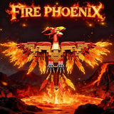 Juego de 1252 piezas Moc Fire Phoenix con bloque de