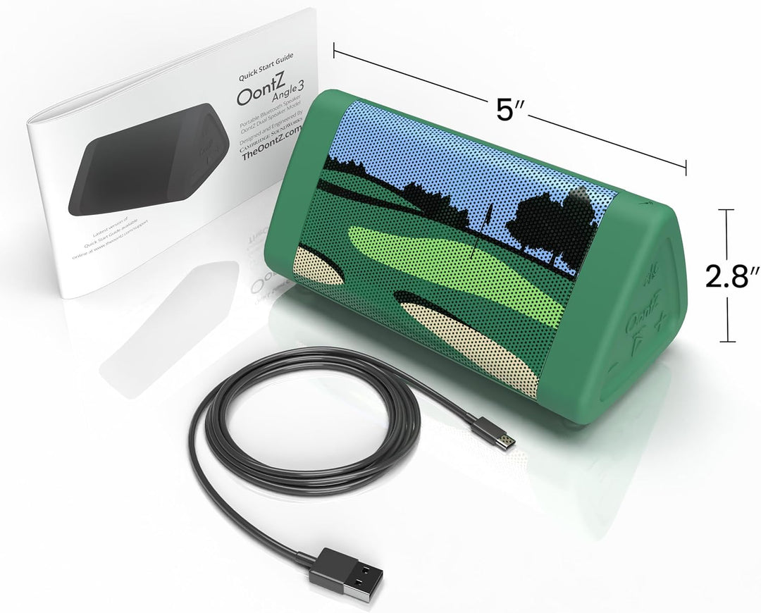 Oontz Altavoz Bluetooth Portátil Angle 3 Golf Mejorado 5.0 - Sonido...