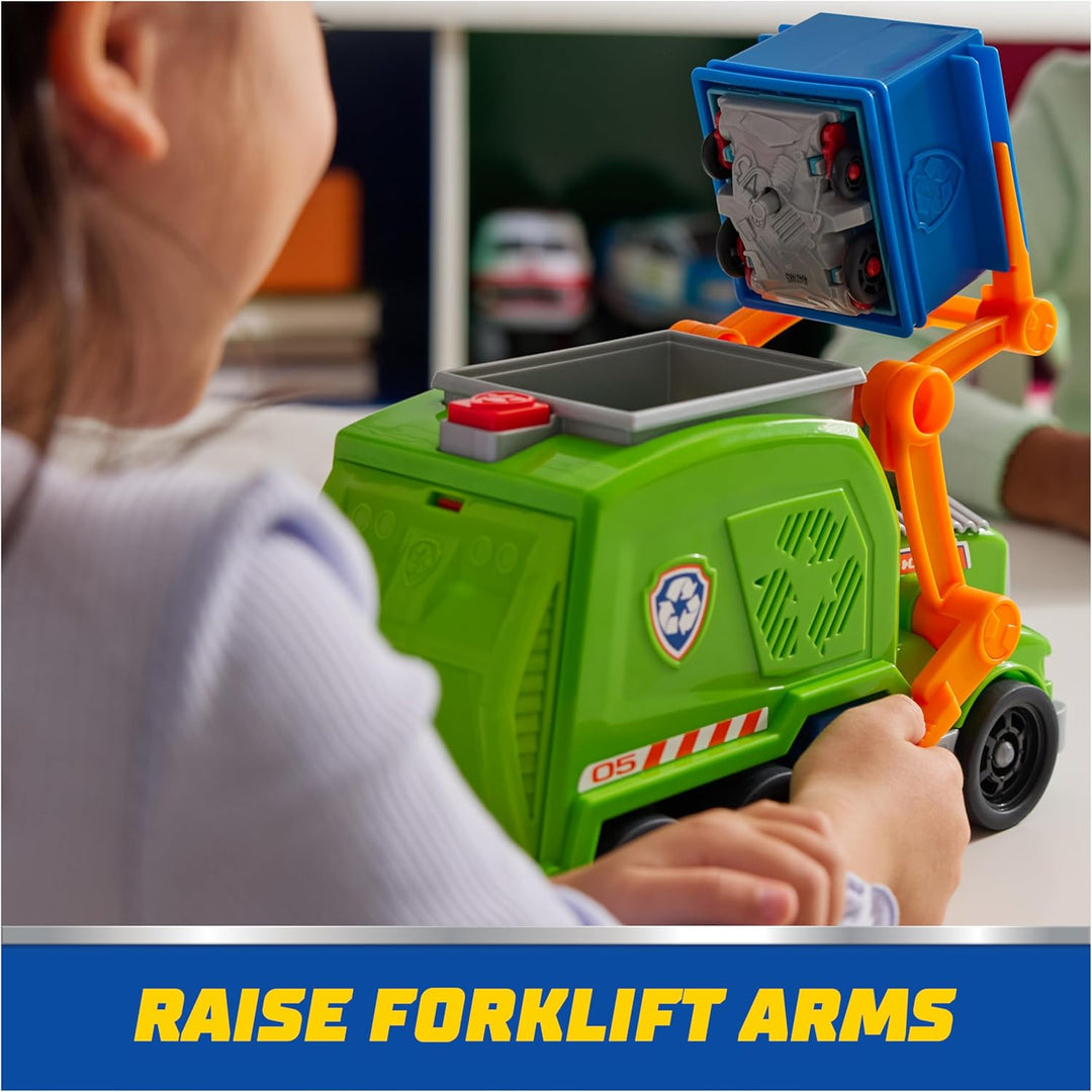 Paw Patrol Crush N Roll - Camión de reciclaje con figura