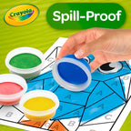 Crayola Spill Proof Paint Set (8ct), Washable Toddler Paint Kit