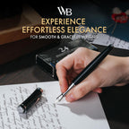 Wordsworth & Black Juego de pluma estilográfica de lujo para escribir