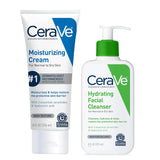 CeraVe Set hidratante para el cuidado de la piel, crema hidratante...