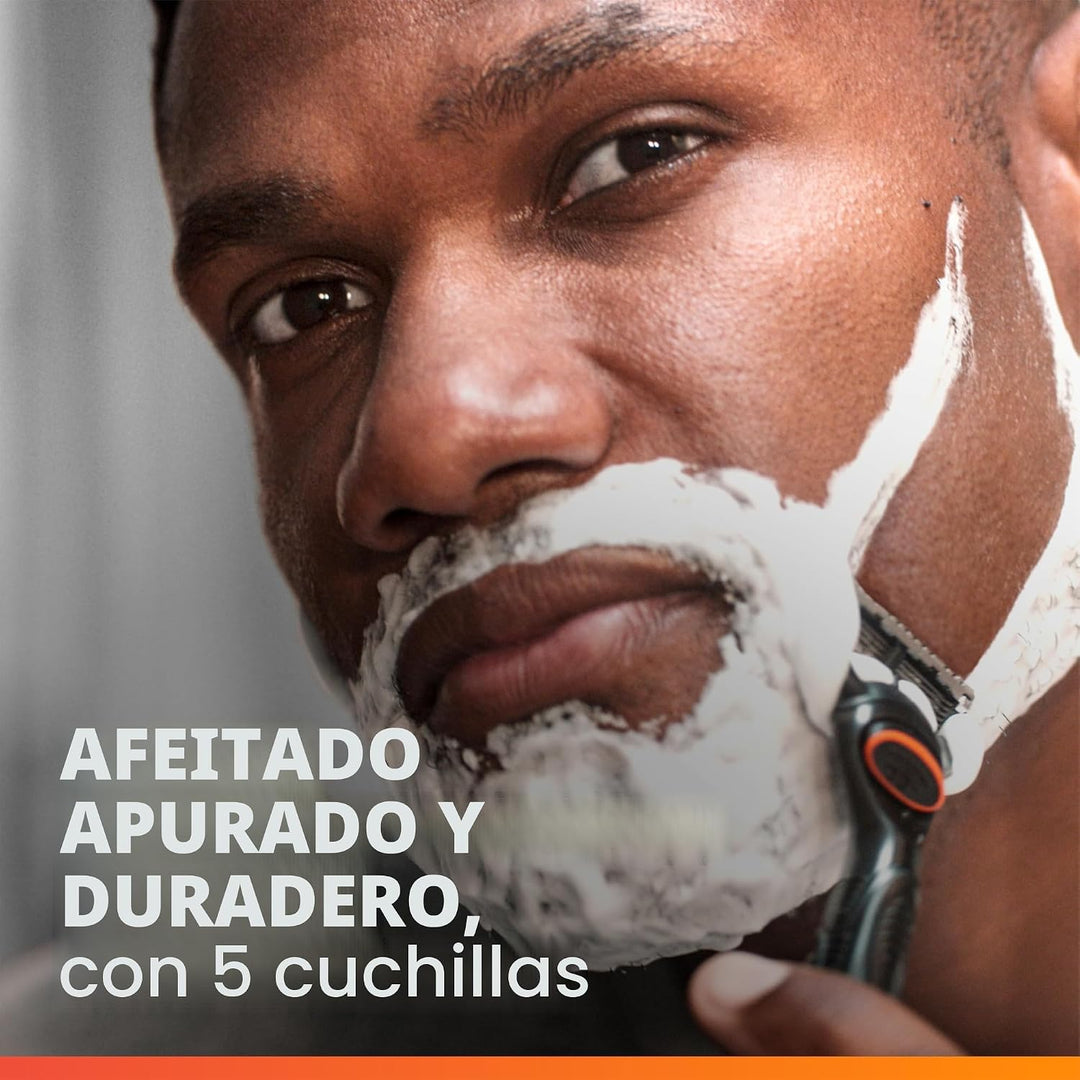 Gillette Fusion5 Power Razor para hombres, 1 mango de maquinilla de...