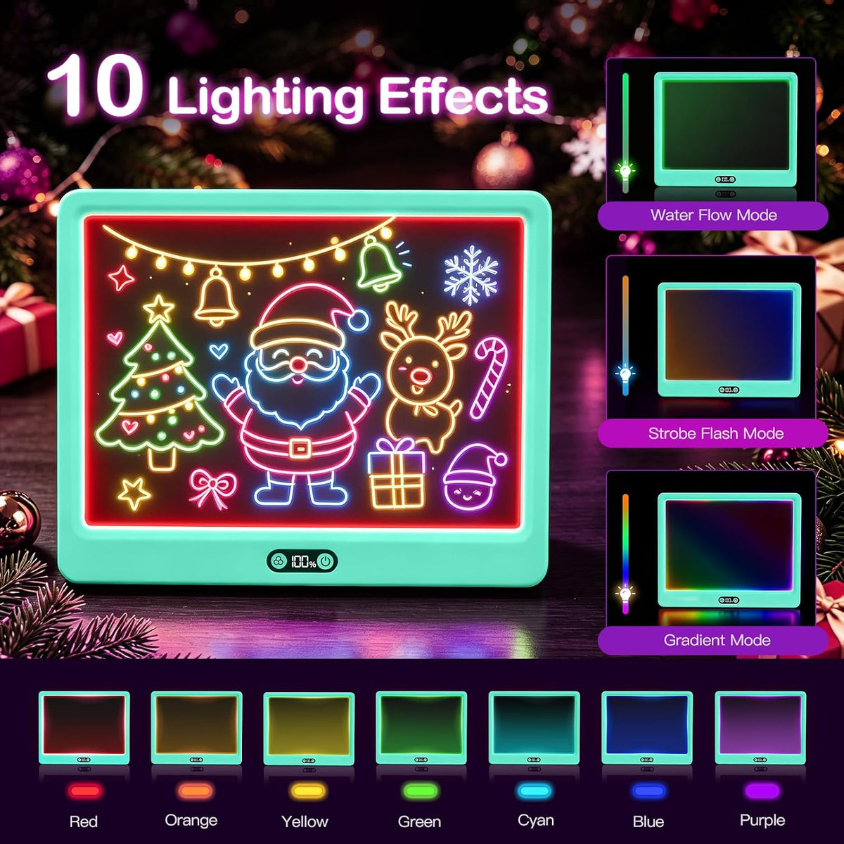 TiMOVO Tablero de dibujo LED de 16 pulgadas, regalos de cumpleaños para