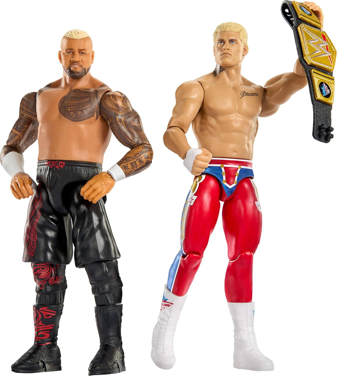 Mattel WWE Main Event Showdown Figuras de acción de 2 unidades con...