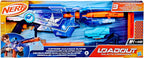 Nerf Loadout Galactic Commander - Lanzador motorizado, 3 modos de disparo, 3 accesorios de accesorios, 48 dardos Nerf N1, juguetes y regalos para niños, a partir de 8 años