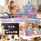 Unicorn Toys - Bloques de construcción magnéticos para niñas