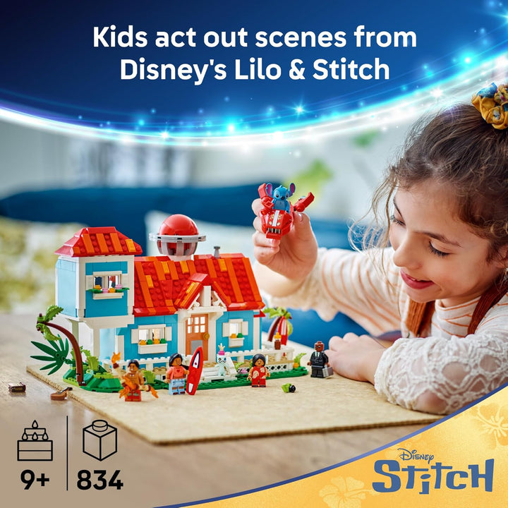 LEGO Disney Lilo and Stitch Beach House Toy Juego de