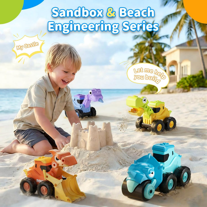 Dimoarch Juguetes de construcción para niños de 2, 3, 4, 5 años, pa...