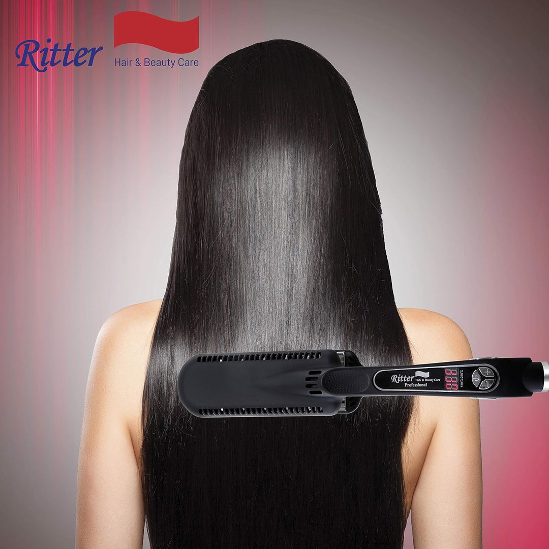 Ritter - Plancha de cabello profesional para peluquería, sistema de...