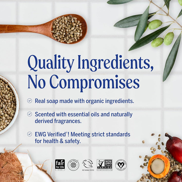 Dr. Bronner's Pure-Castile Magic - Jabón líquido hecho con acei...