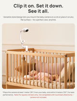 Dr.Care LumiView Max Monitor de bebé inteligente WiFi de 7 pulgadas...