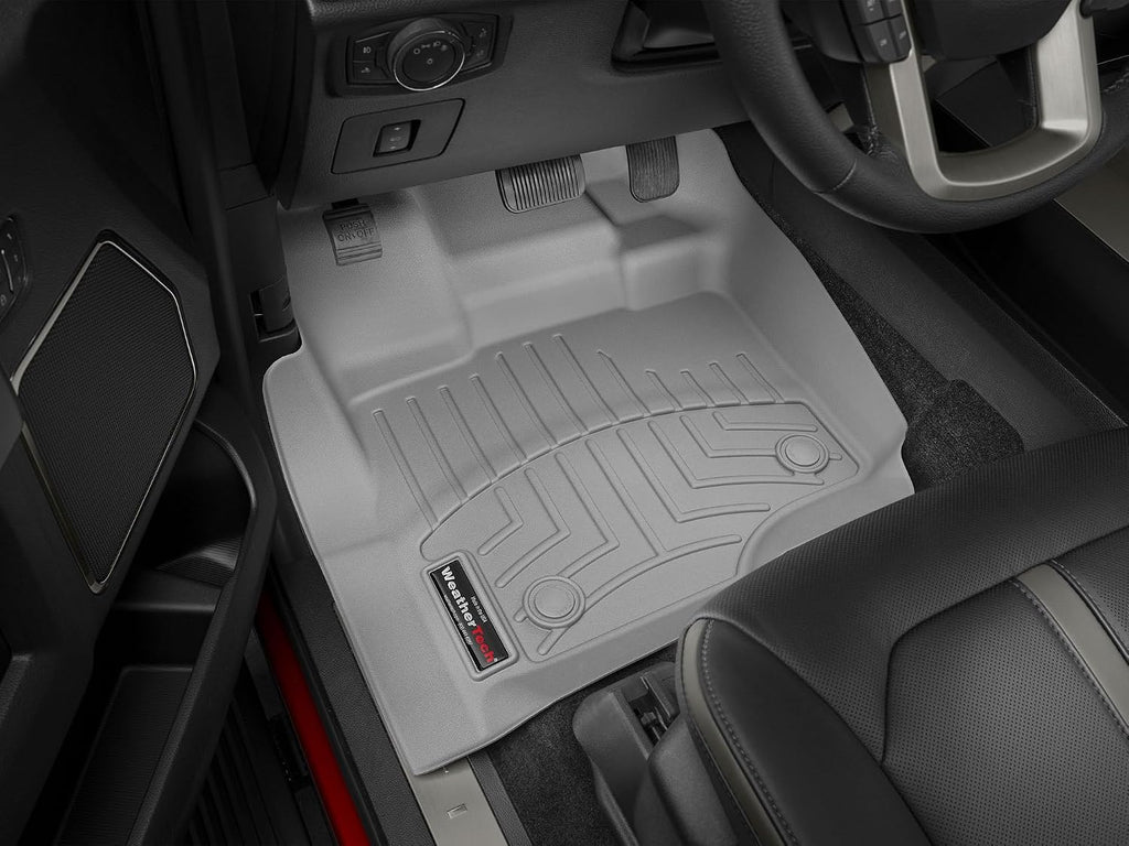 WeatherTech FloorLiners para Ford F-150 2021-2026 / Raptor, Lightning 2022-2023 - SuperCrew (1ra y 2da fila) Negro