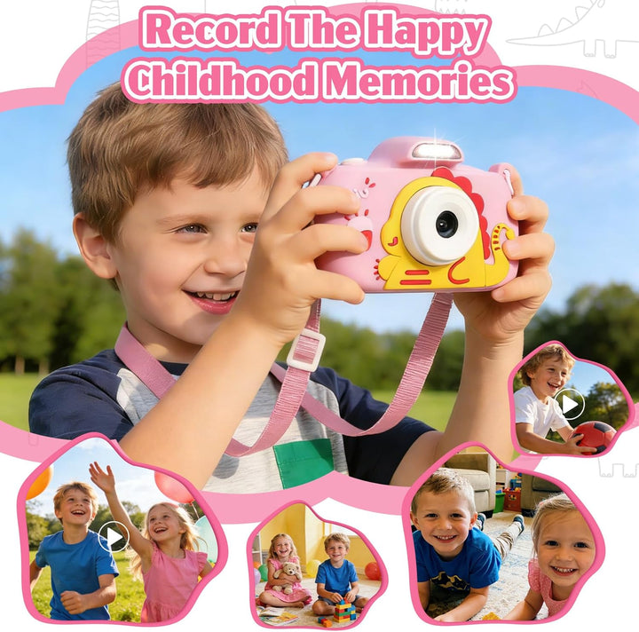 Juguetes de cámara para niños de 3 a 9 años. Cámara digital para ni...