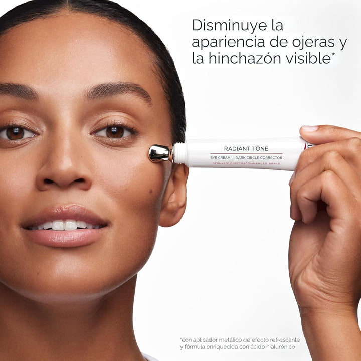 Crema para ojos Eucerin Radiant Tone Corrector de Círculos Oscuros,...