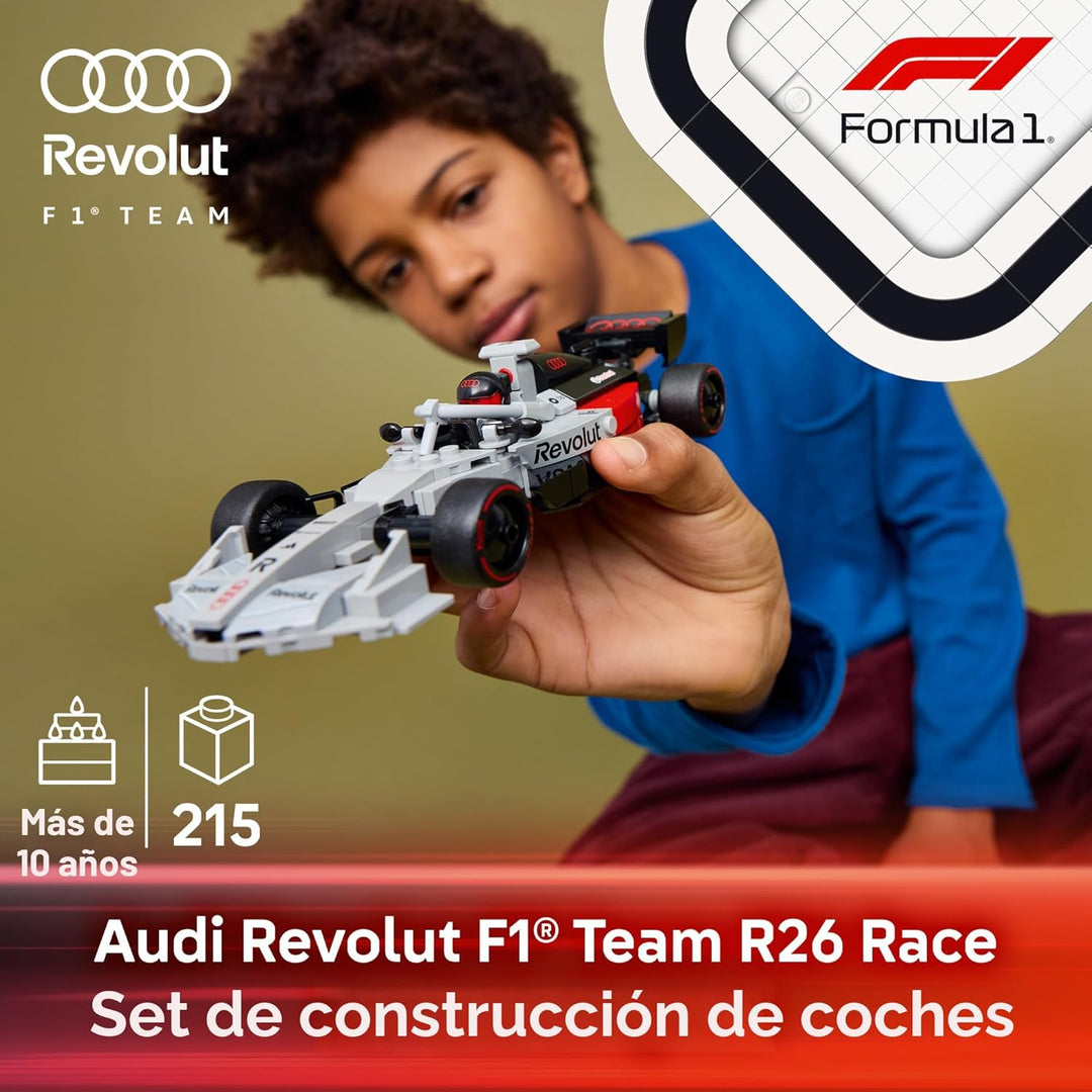 LEGO Speed Champions Audi Revolut F1 Team R26 - Juego de construcci...