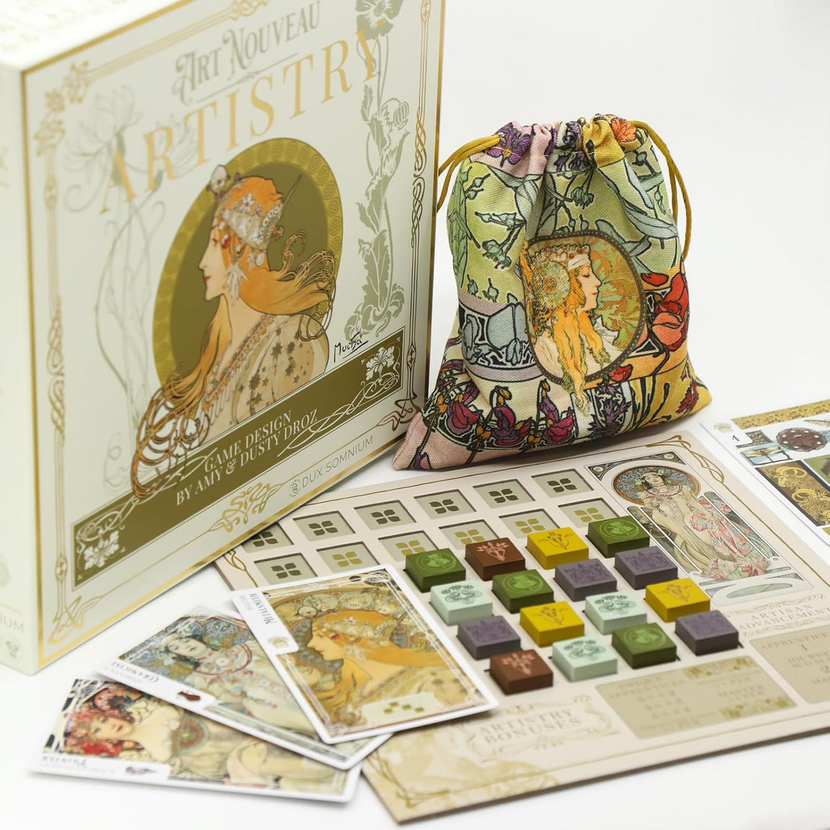 Artistry Board Game | Juego de Estrategia para la Familia | Para mayores de 8 años | para 1-4 jugadores | Tiempo promedio de juego 30-40 minutos | Perfecto para la noche de juegos en familia