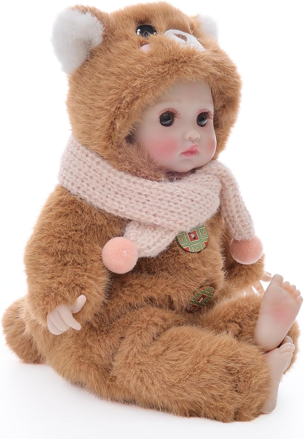 Cloveray Baby Dolls, 15 Inch Realistic Soft Body Baby Doll Real Lif...