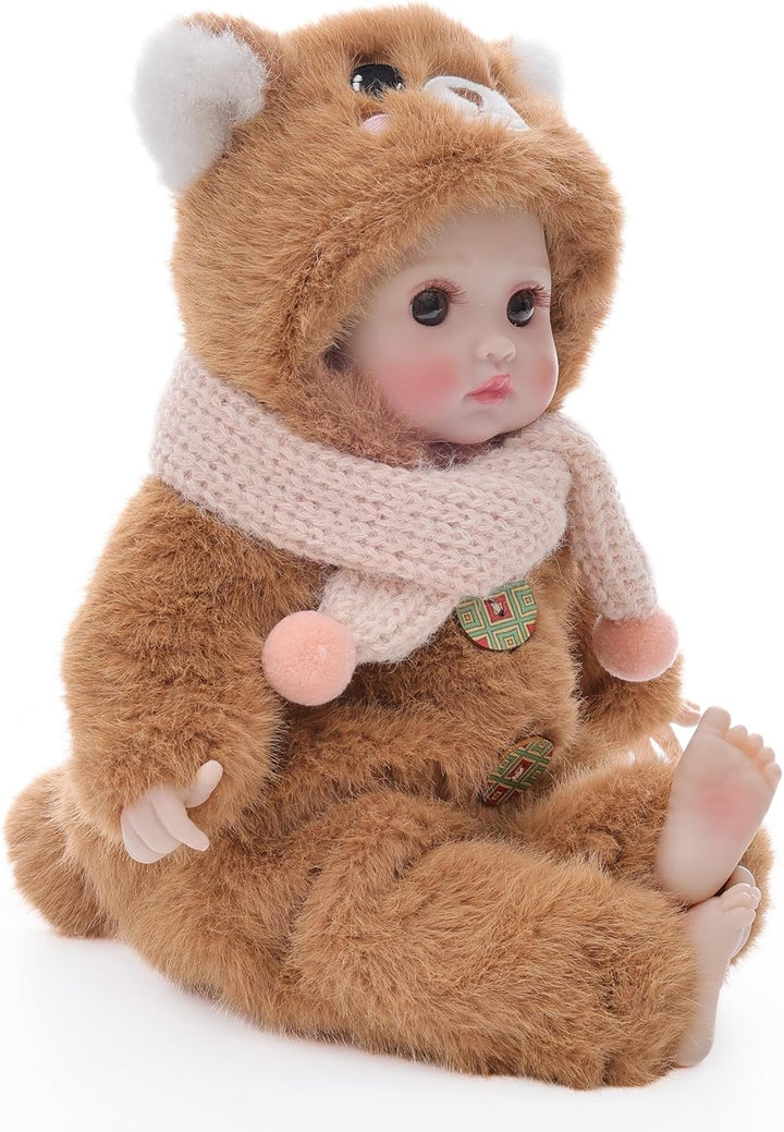 Cloveray Baby Dolls, 15 Inch Realistic Soft Body Baby Doll Real Lif...