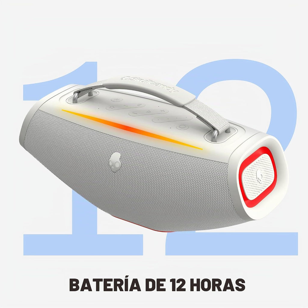 Skullcandy Barrel Mini Altavoz Bluetooth Portátil, IPX7, Batería de 12 horas