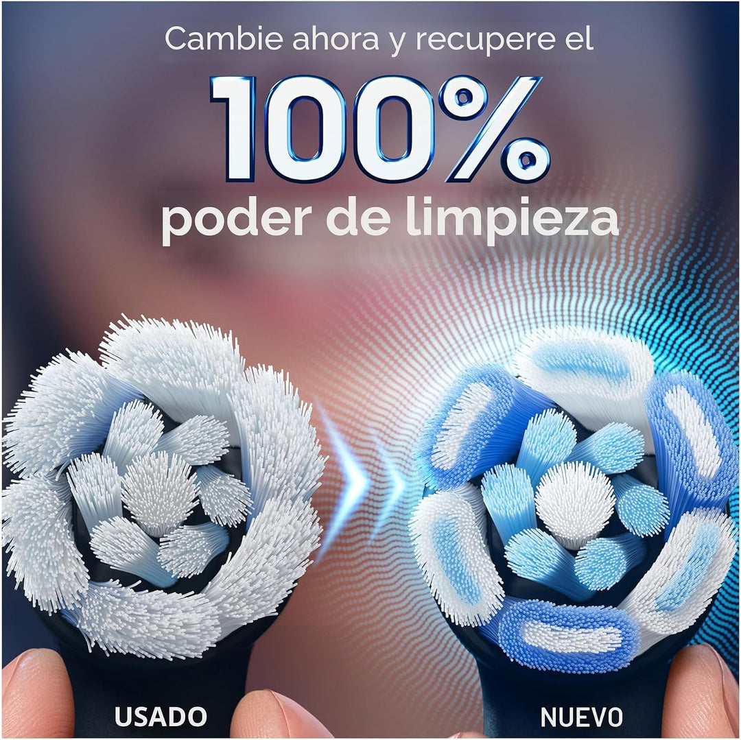 Oral-B iO Ultimate Clean - Cabezal de cepillo de dientes eléctrico,...