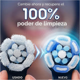 Oral-B iO Ultimate Clean - Cabezal de cepillo de dientes eléctrico,...