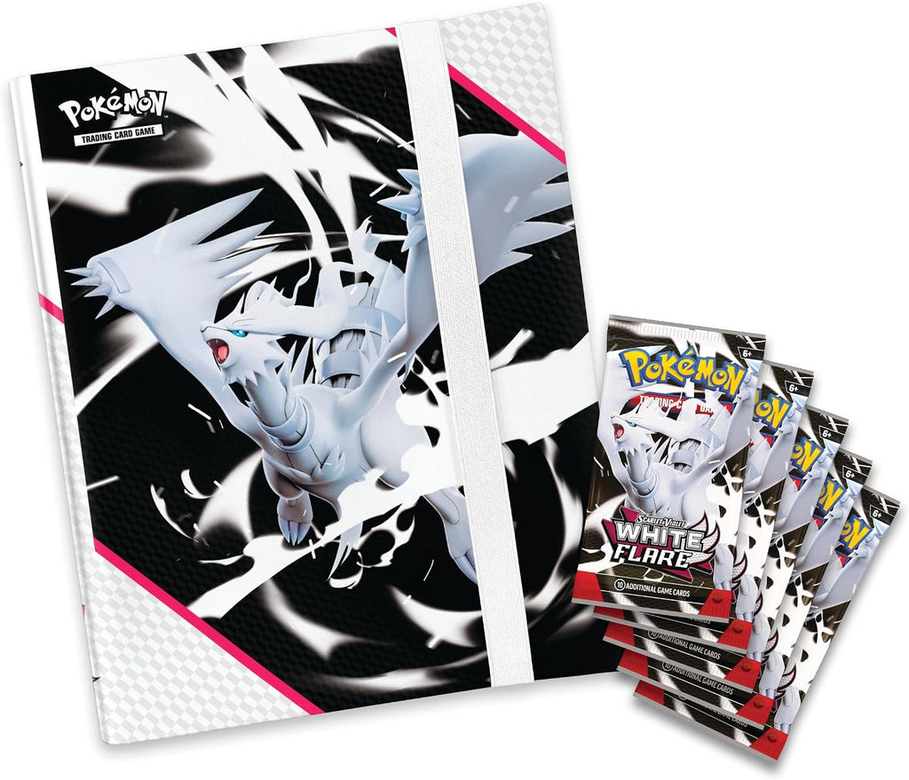 Pokemon TCG Escarlata & Violeta 10.5 Caja de Archivador blanco Flare