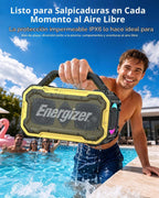 Energizer Altavoces Bluetooth al aire libre, altavoz inalámbrico portátil