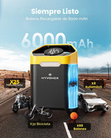 Compresor de Aire Portátil Inflador de Neumáticos de 160 PSI de Alt...