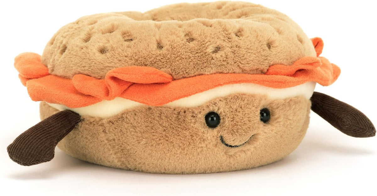 Jellycat Peluche de bagel Amuseables