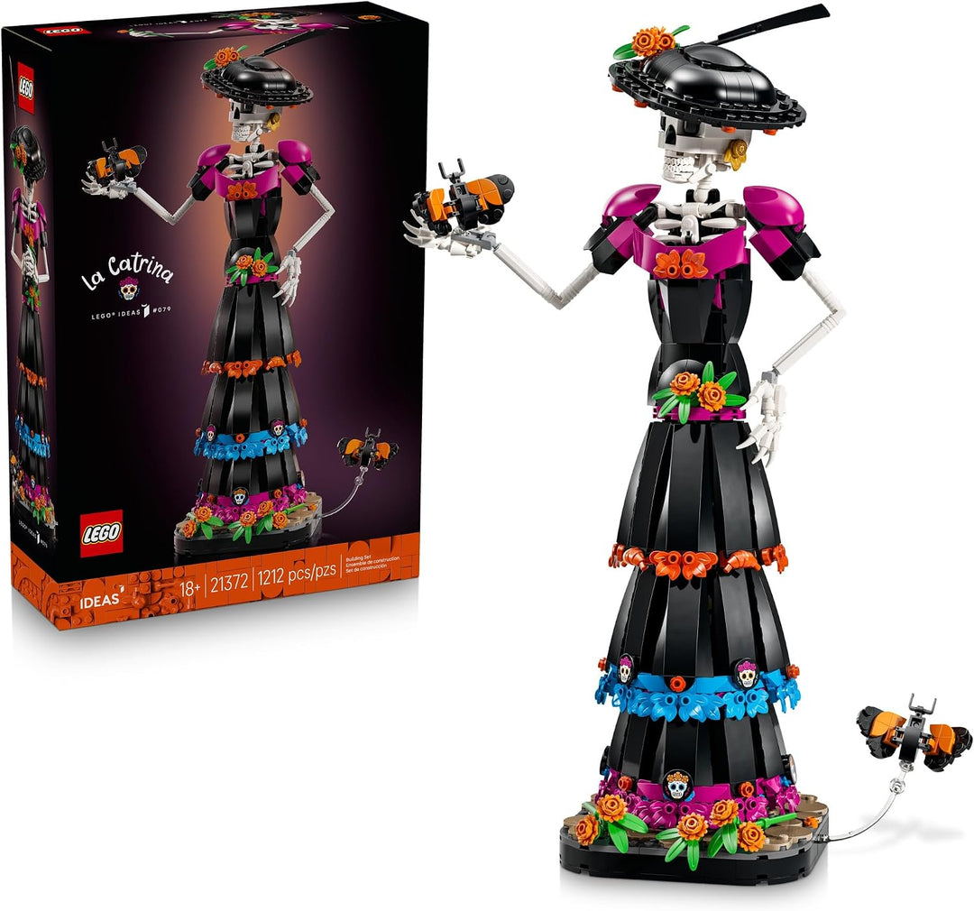 LEGO Ideas La Catrina 21372 | Set de construcción para adultos, may...