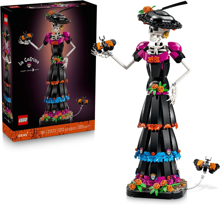 LEGO Ideas La Catrina 21372 | Set de construcción para adultos, may...