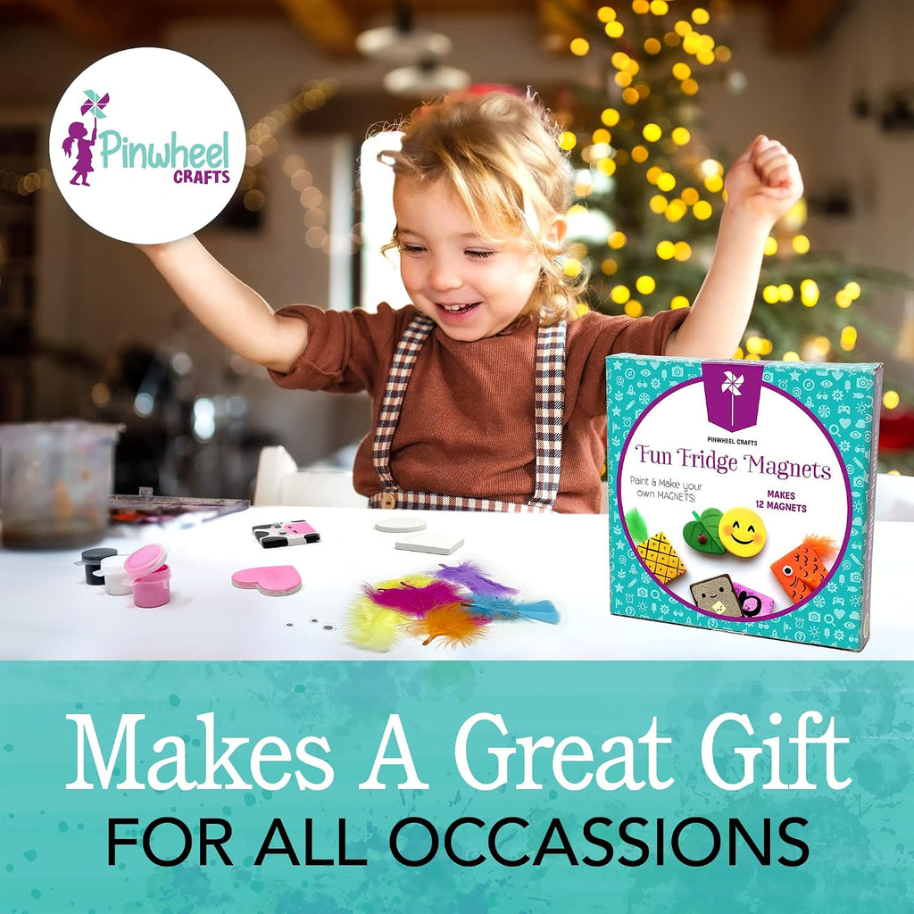 Juego de imanes para nevera de Pinwheel Crafts