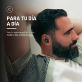 Raycon Everyday Earbuds - Auriculares inalámbricos Bluetooth clásic...