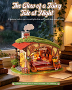 Rolife Kits de casa de hadas en miniatura del bosque de bricolaje, diseño